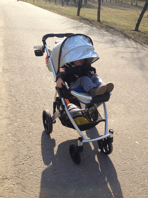 Впечатления после прогулки на UPPAbaby Vista.