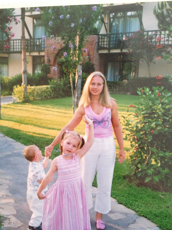 Какая я была....