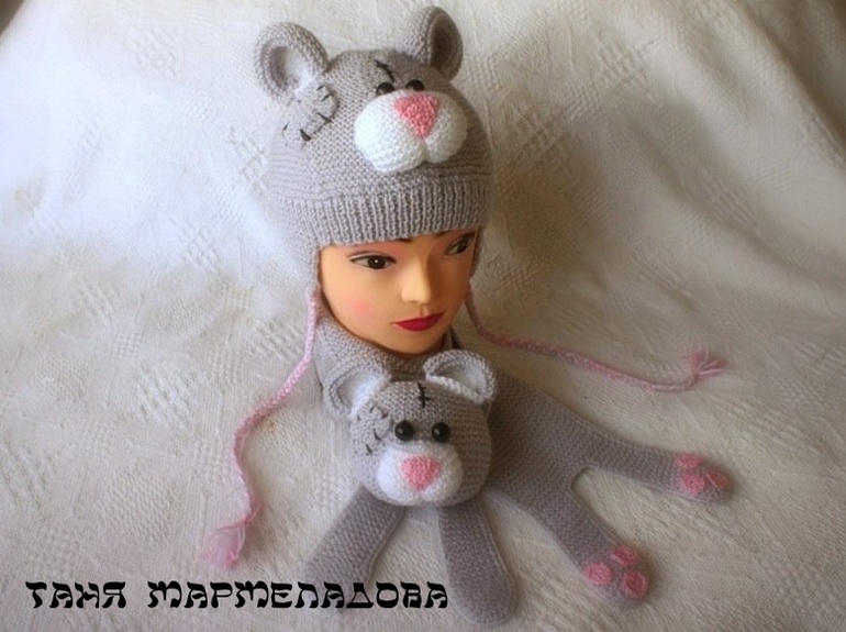 Шапочки на весну для девочек и мальчиков. Ручная работа!