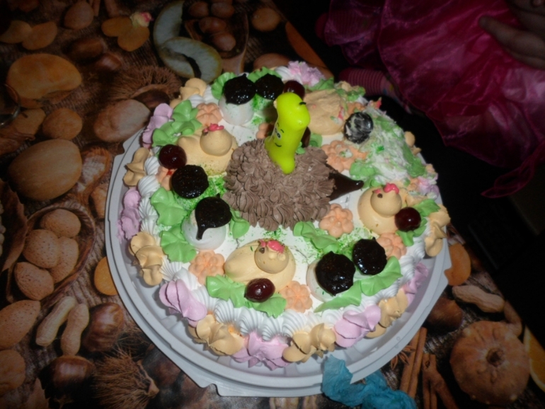 Отметили 1 годик Викуси)))