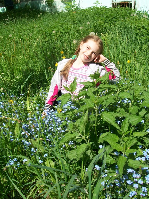 Прогулка с папой.