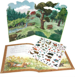 Анна Казалис: Читай, узнавай, наклеивай, придумывай/В лесу