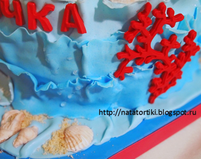 Тортик с русалочкой