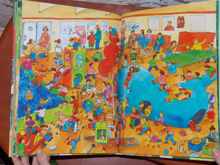 Развороты Mein extragrober Wimmelbuch-Spab by Guido Wandrey