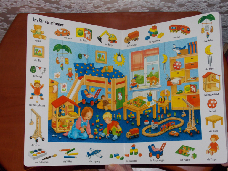 Развороты Bilder suchen - Wörter finden by Sybille Brauer
