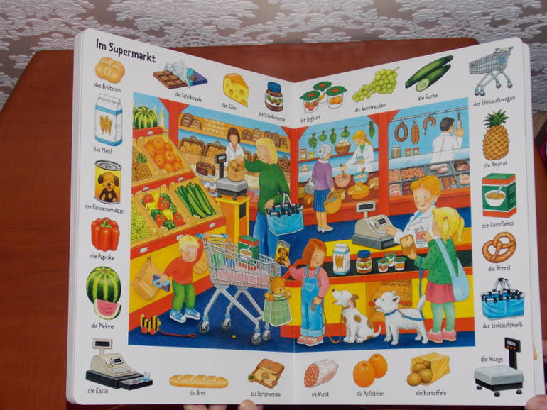 Развороты Bilder suchen - Wörter finden by Sybille Brauer