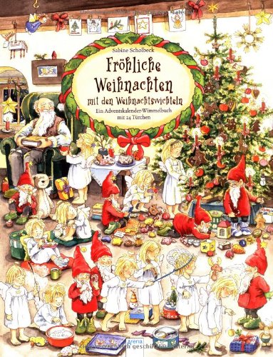 Развороты Fröhliche Weihnachten mit den Weihnachtswichteln by Sabine Scholbeck