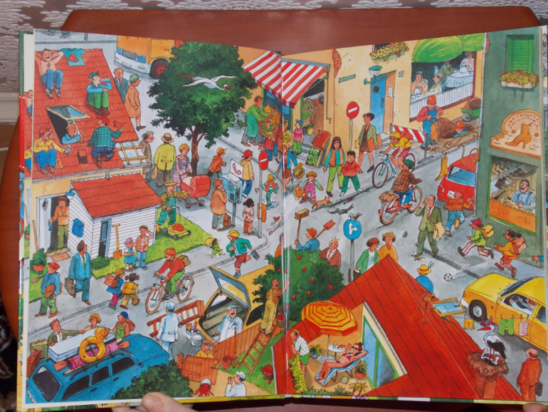 Развороты Mein extragrober Wimmelbuch-Spab by Guido Wandrey