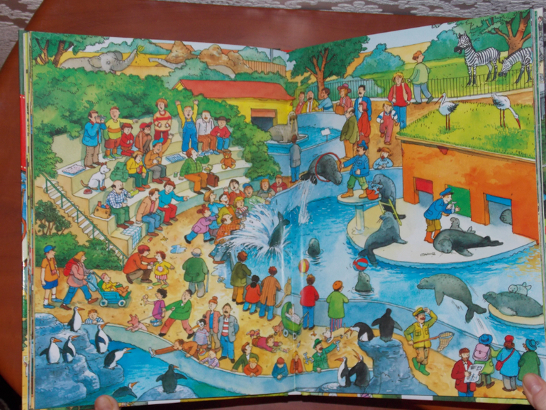 Развороты Mein extragrober Wimmelbuch-Spab by Guido Wandrey