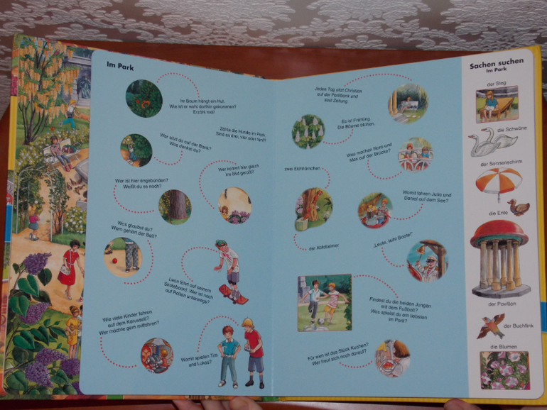 Развороты Mein großes Wimmelbuch mit Gucklöchern by Anne Suess