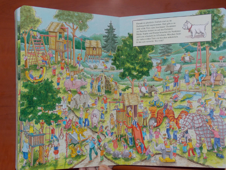 Развороты Der große Arena Wimmelbilderspaß zum Suchen, Finden und Entdecken