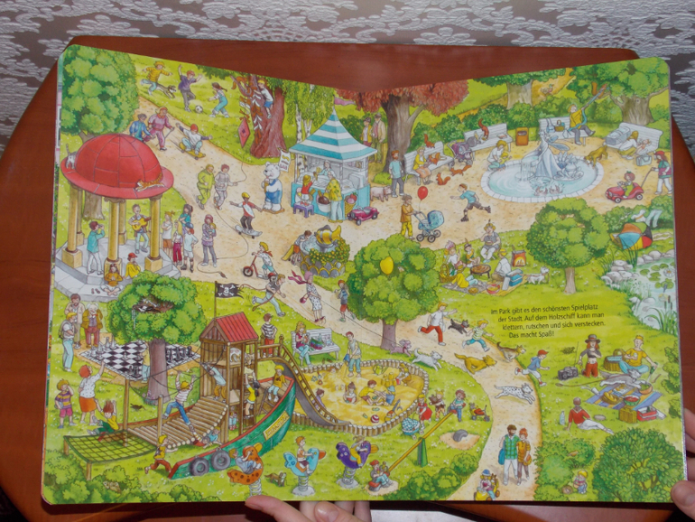 Развороты Mein kunterbuntes Wimmelbilderbuch by Anne Suess