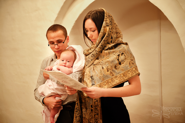 Таинство Крещения Машеньки!