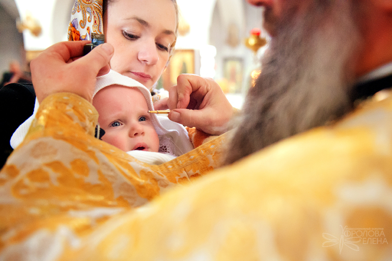 Таинство Крещения Николая