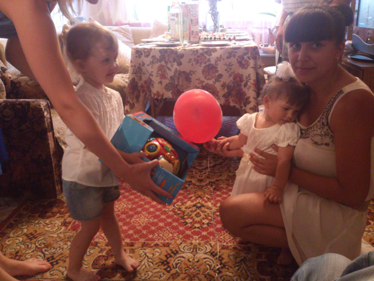 Годовасие моей малышки!!!!