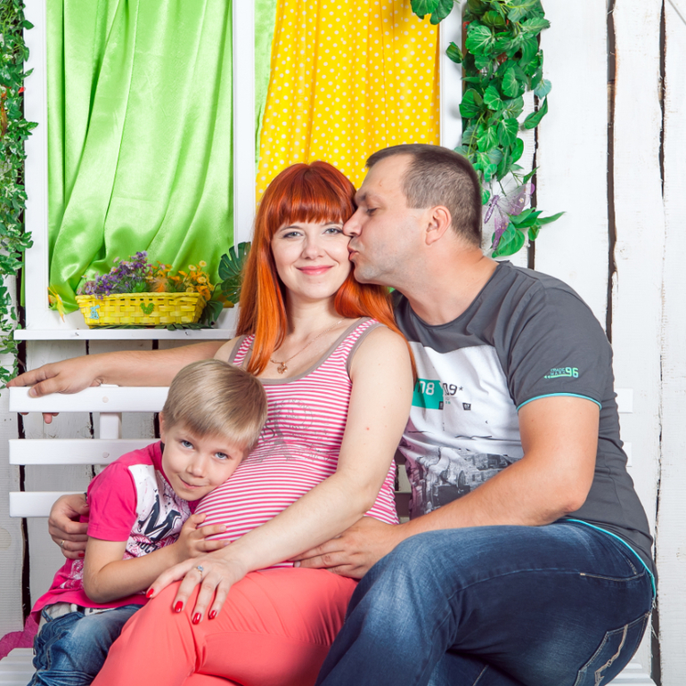 Наша фотосессия 36 недель