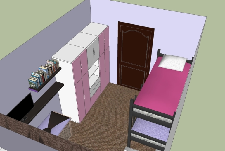 Розовая детская