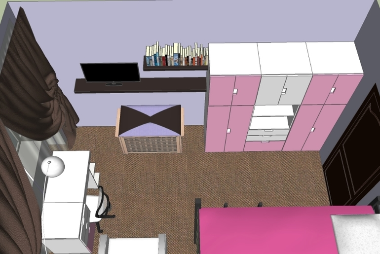 Розовая детская