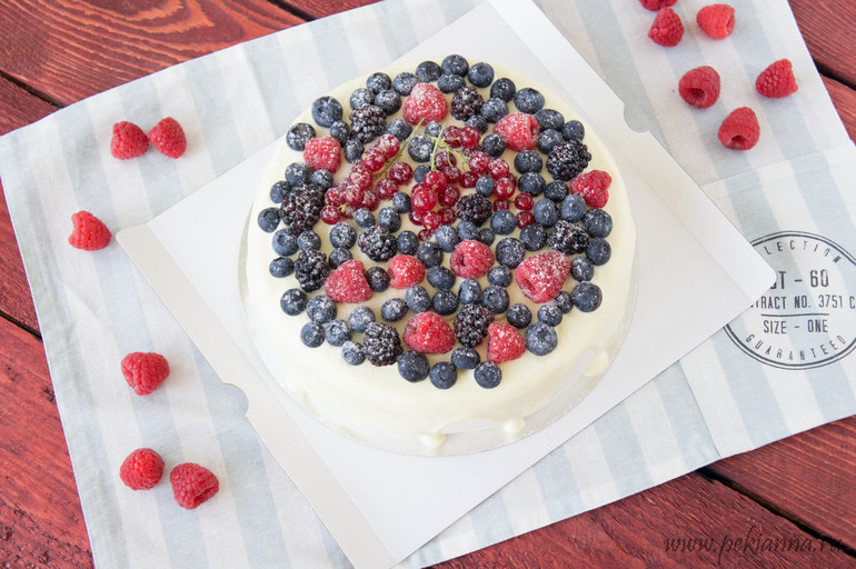 Немного тортиков и еще растяжка на торт