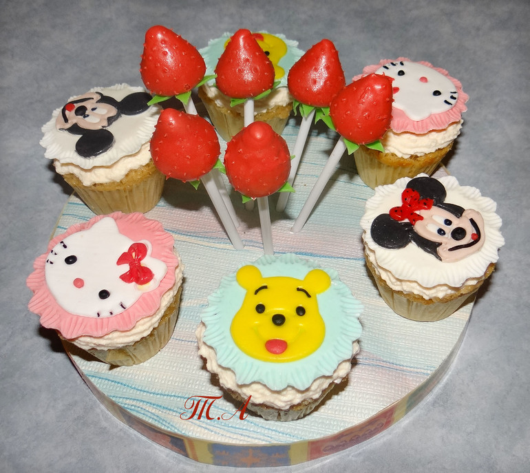 Капкейки и Поп Саке