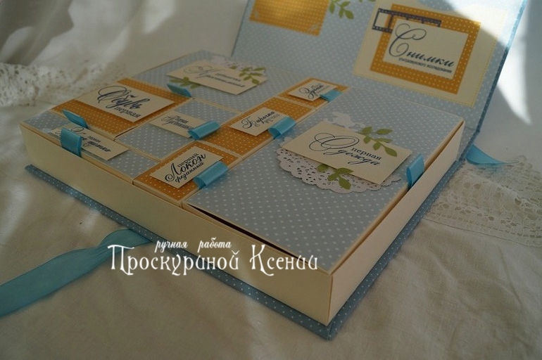 Очередная порция коробочек.