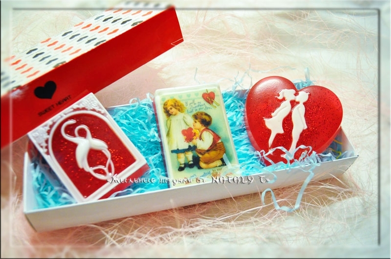 Мыльные Валентинки))))