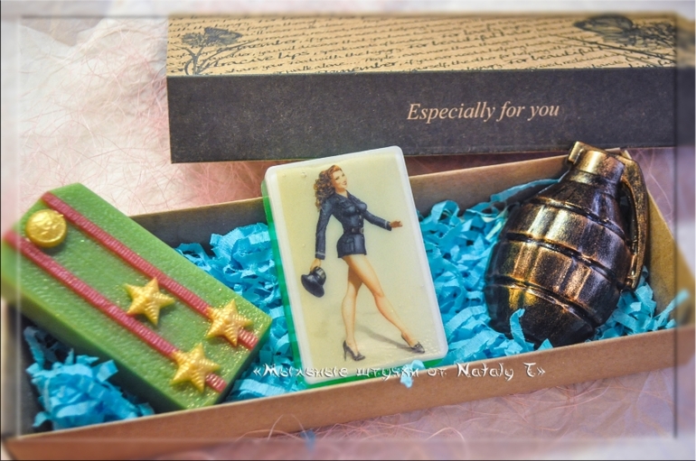 Мыльные наборы для любимых мужчин)))))