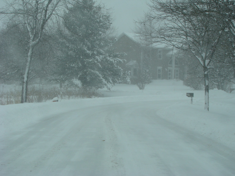 Зима разгулялась не на шутку.