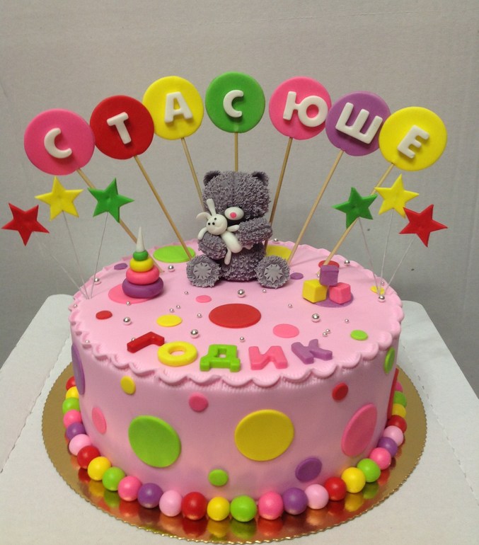 тортики для девочек- малышек