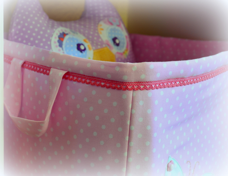 Текстильные корзиночки)