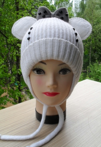 Шапочка и шарфик Микки