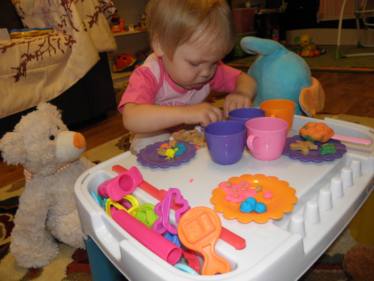 Пластилиновое чаепитие.