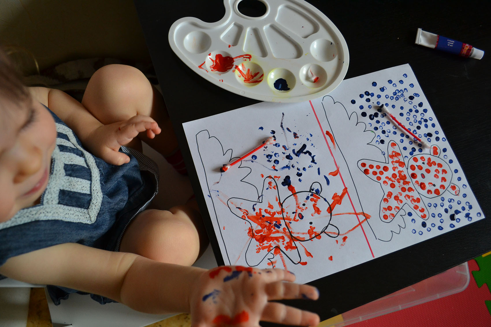 Жёлтый нос от моркови?