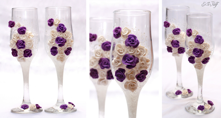 Свадебные бокалы