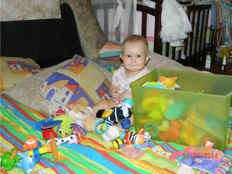 8 месяцев и 8 кг )))