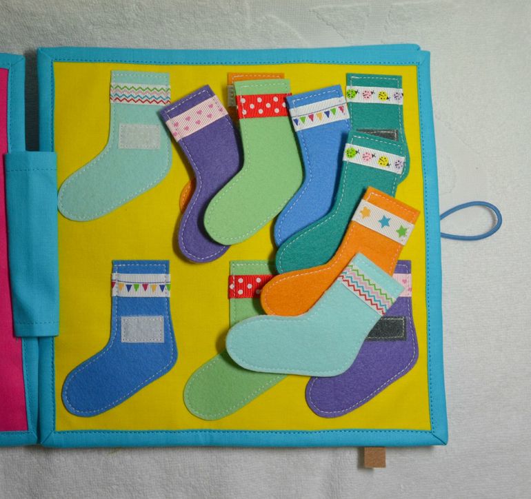 Именная развивающая книжечка