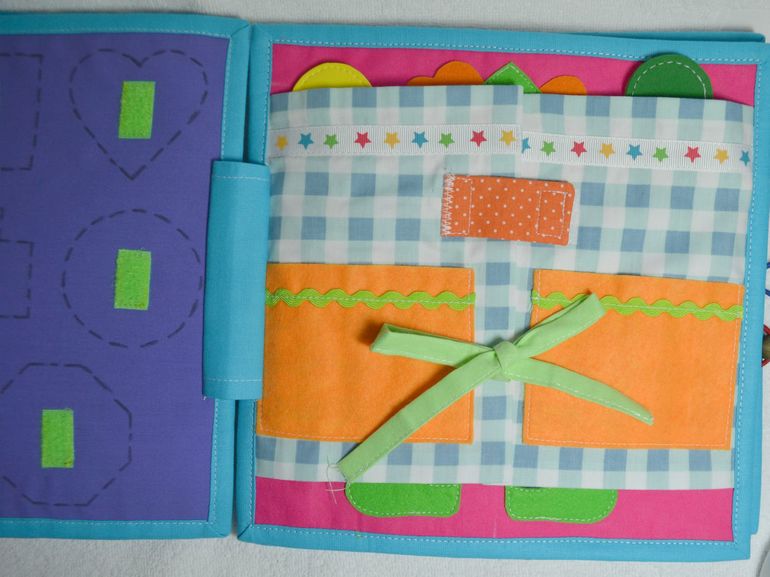 Именная развивающая книжечка