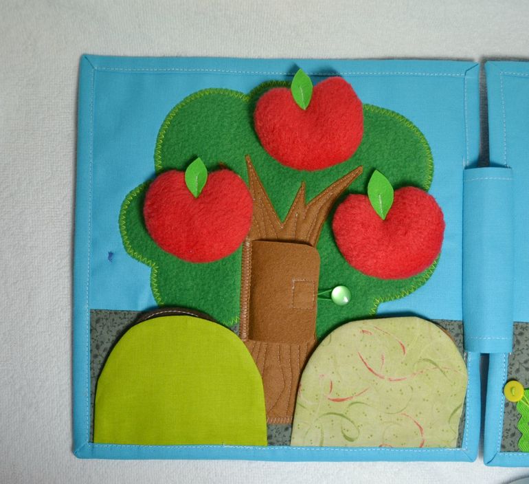 Именная развивающая книжечка