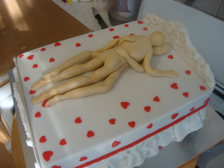 Торт "Кроватка")