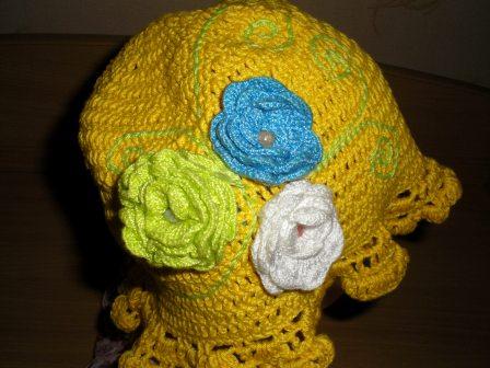 Шапочка крючком