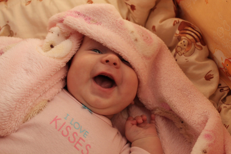 Элине 4 месяца!