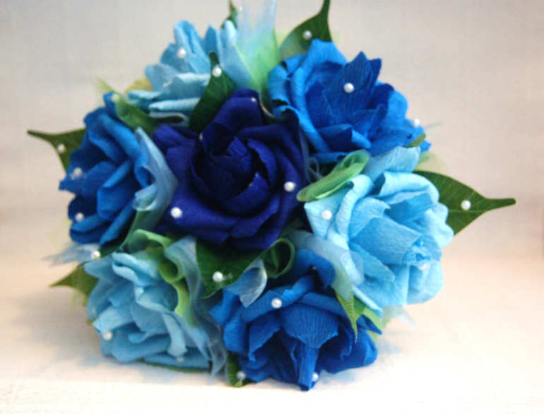 Синие розы;)