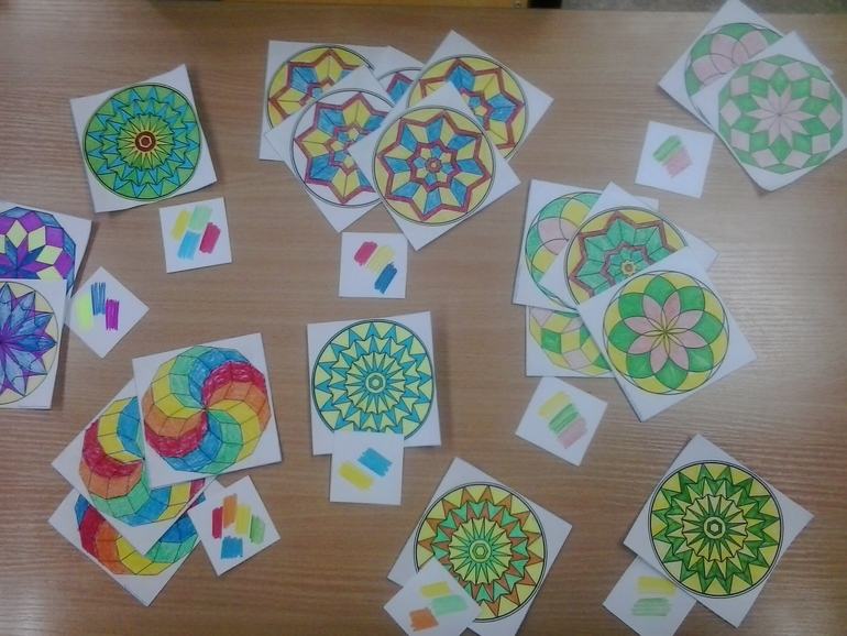 Мандалы. Наши занятия и игры.