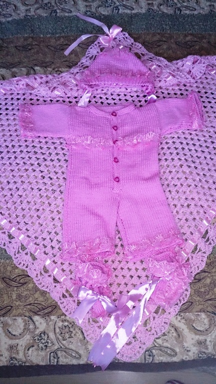 Вот и наши вещички на выписку (конец марта-апрель)