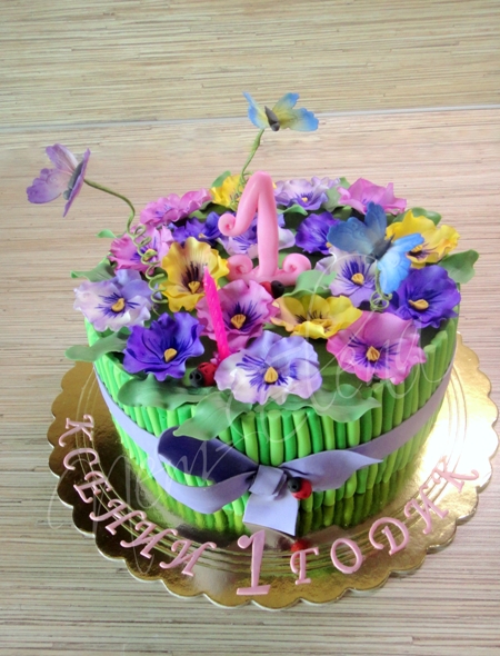 У меня опять "Анютины глазки"))