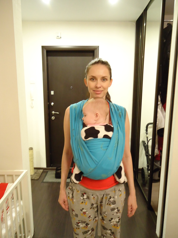 Ящерки мои! или Дождалась 1-й шарфик! )))