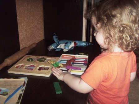 Наши любимые занятия в 1 год и 8 месяцев