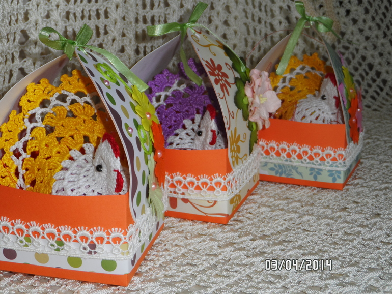 Пасхальные коробочки.