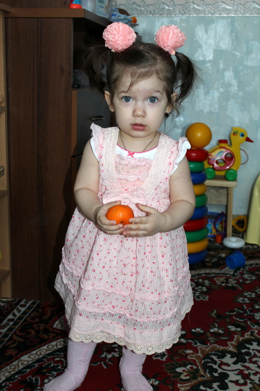 Мы делили апельсин)