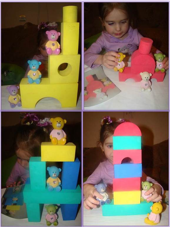 Моторика: Занятие 9 "Мишки для малышки"